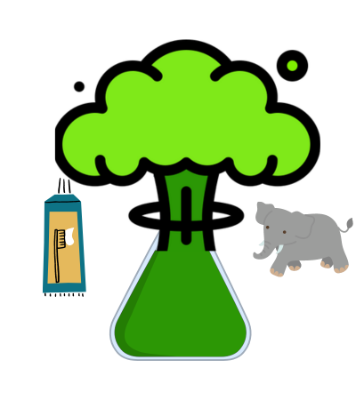 Fizzy Elephant Toothpaste: Exploring Chemical Reactions!